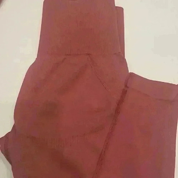 2-PIECE DUSTY ROSE LEGGINGS SET - Picture 8 of 13